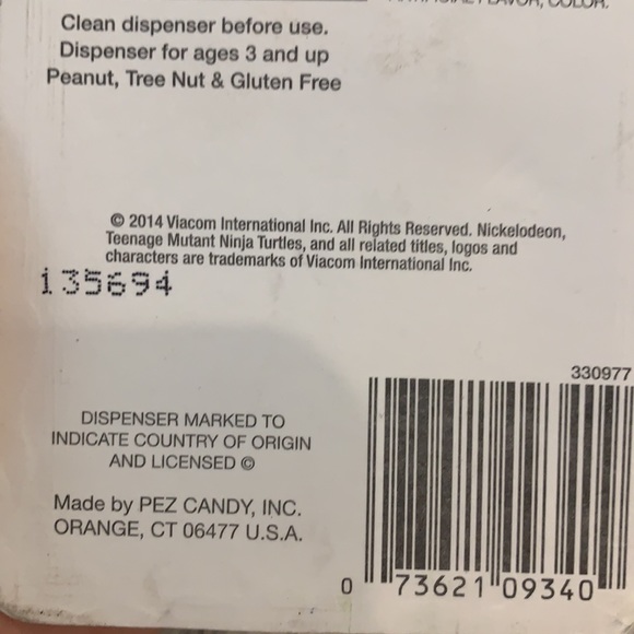 Nickelodeon Pez Candy and dispenser - Picture 6 of 6